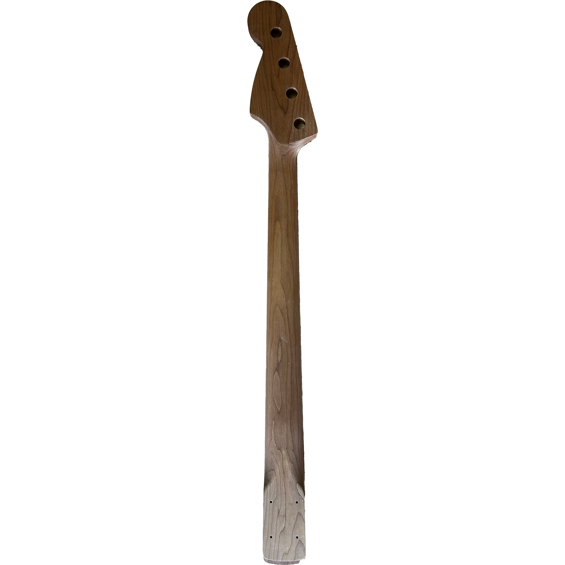 Roasted Maple P Bass Style Neck SS Frets TUSQ Nut, Back Profile