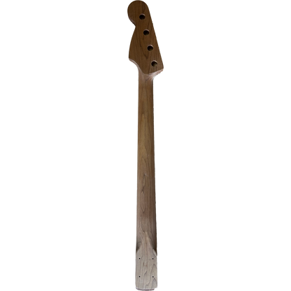 Roasted Maple P Bass Style Neck SS Frets TUSQ Nut, Back Profile