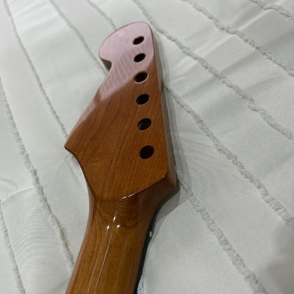 Roasted Maple/Rosewood Strat Style Neck Glossy Nitro Finish Headstock