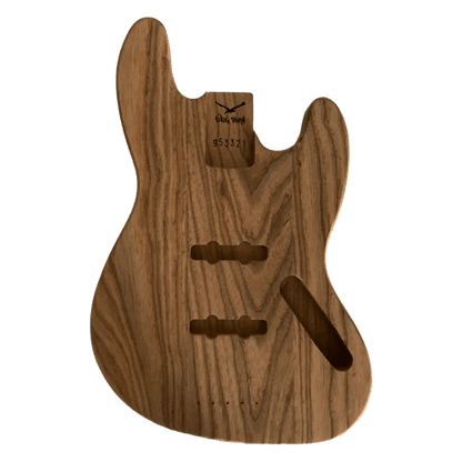 Roasted Swamp Ash JazzBass Style Body - 953321 - WhiteStork Guitars