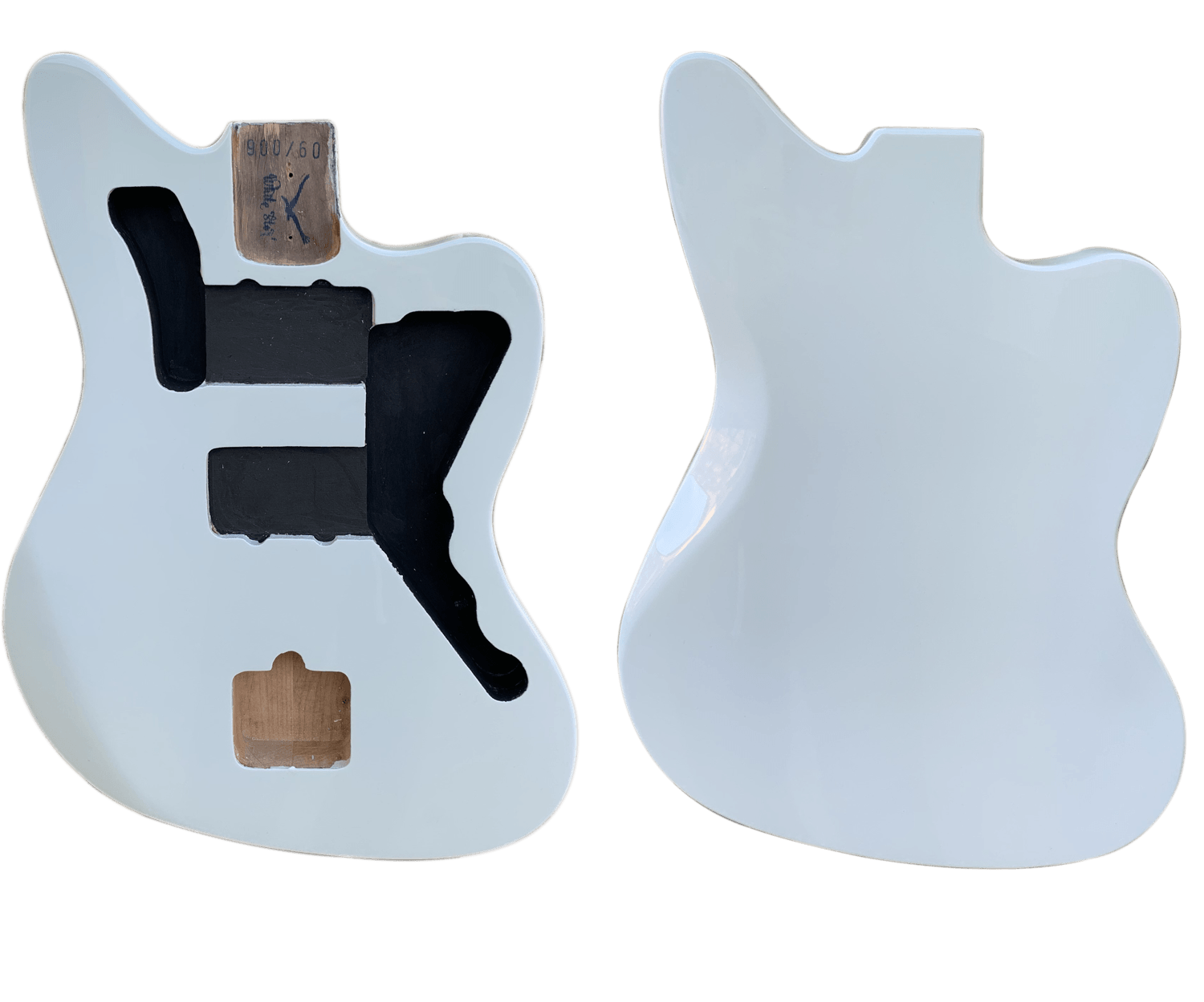Sonic Blue Jazzmaster Style Body - Nitro Finish - WhiteStork Guitars