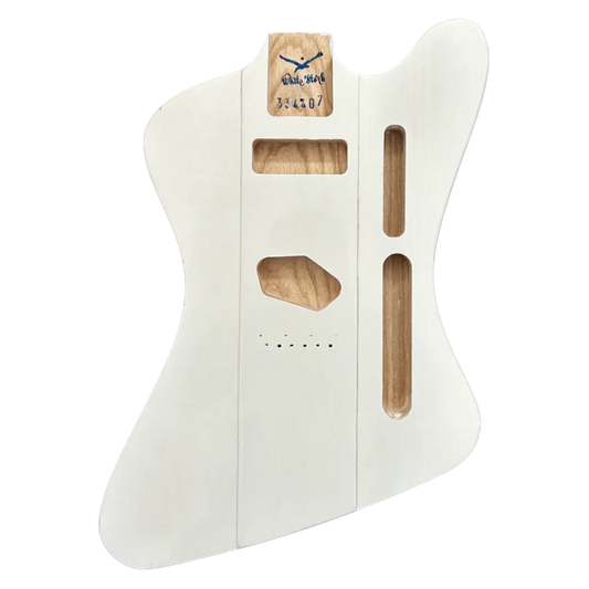 Swamp Ash Charleston Style Guitar Body Light Relic Nitro Front