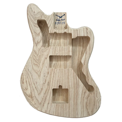 Swamp Ash Jazzmaster Style Body Unfinished front