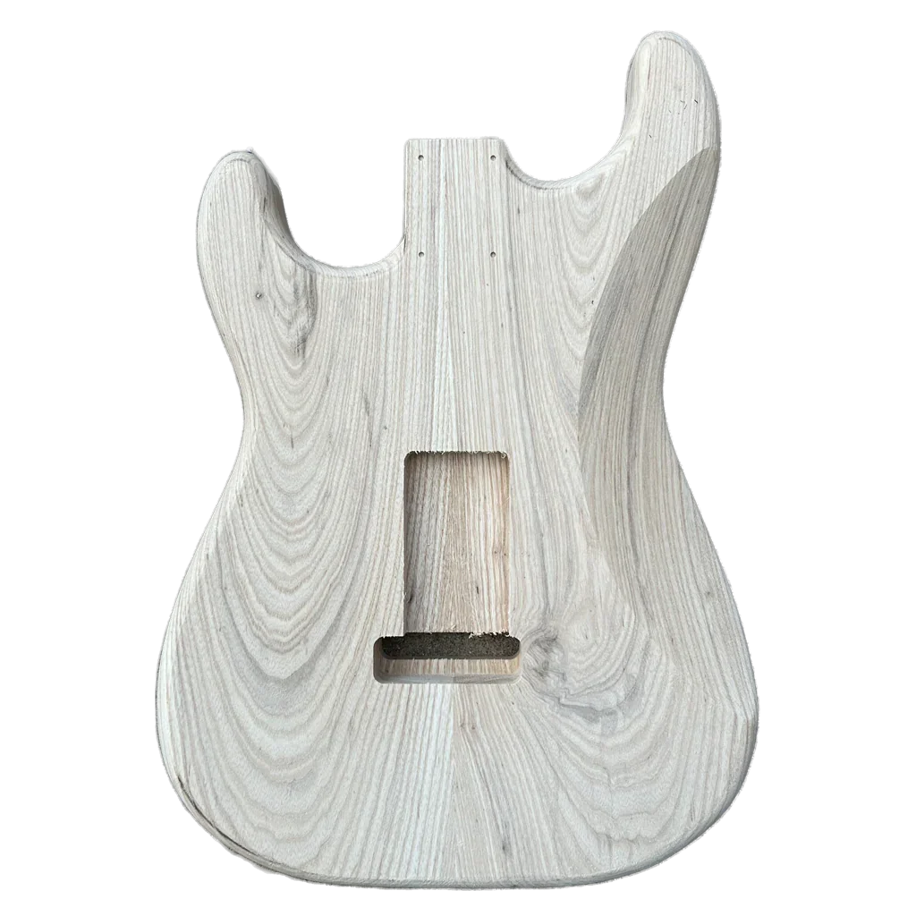 Swamp Ash HSS ST Style Body Unfinished Back