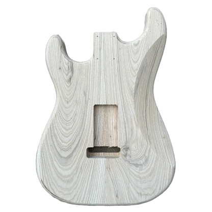 Swamp Ash HSS ST Style Body Unfinished Back