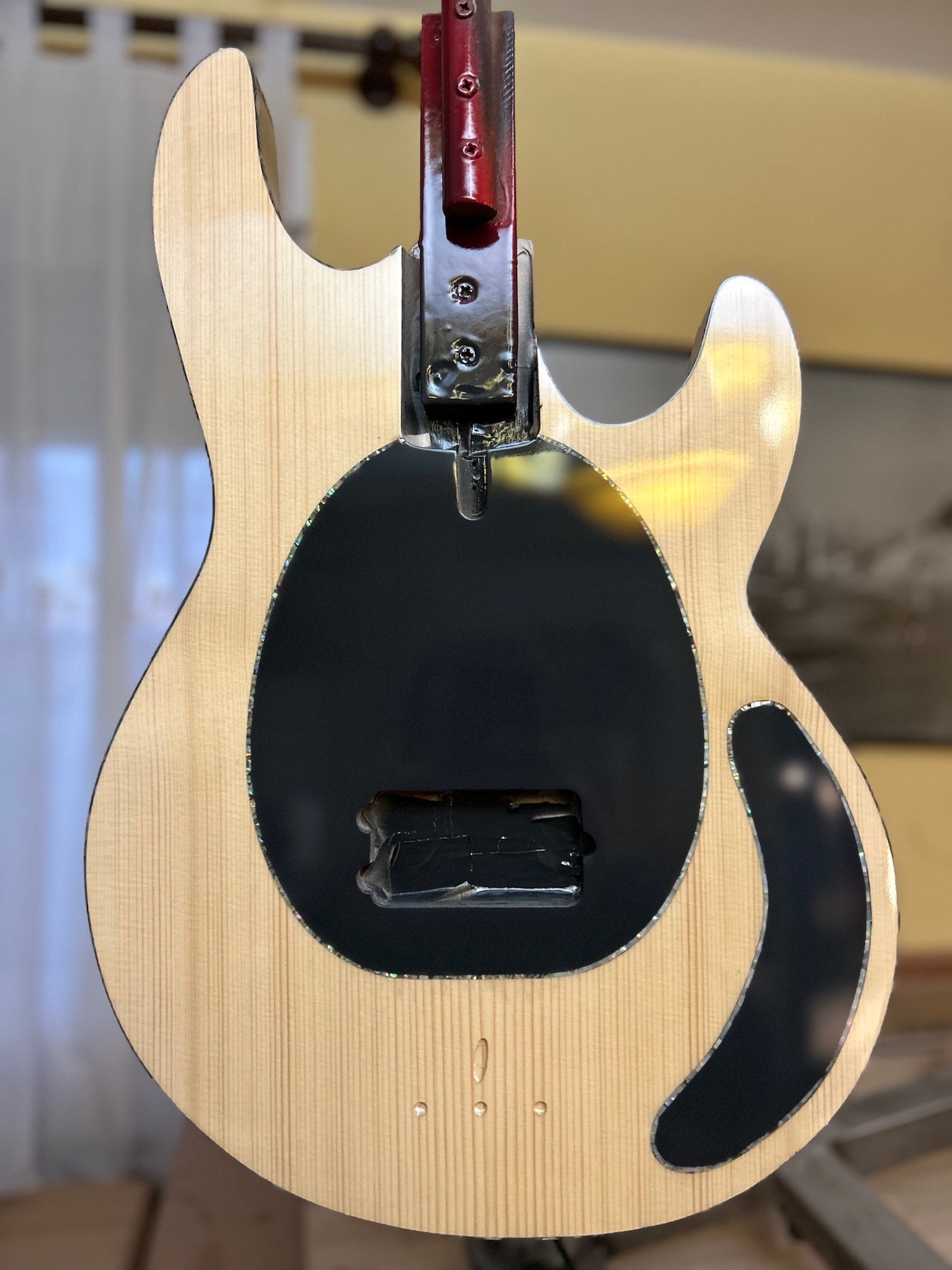 Custom Made Bass Guitar in Europe