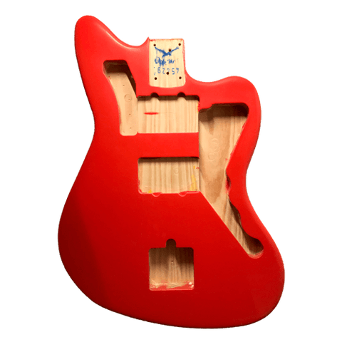 Vintage Red Jazzmaster Style Body Nitro Finish