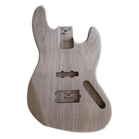 Walnut JazzBass Style Body Unfinished - 953318 - WhiteStork Guitars