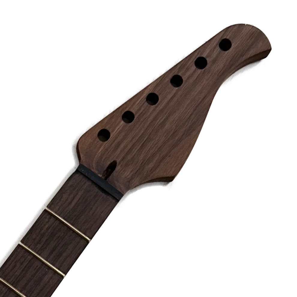 Walnut/Rosewood WS Style Neck Bronze Fretwire Oil Finish