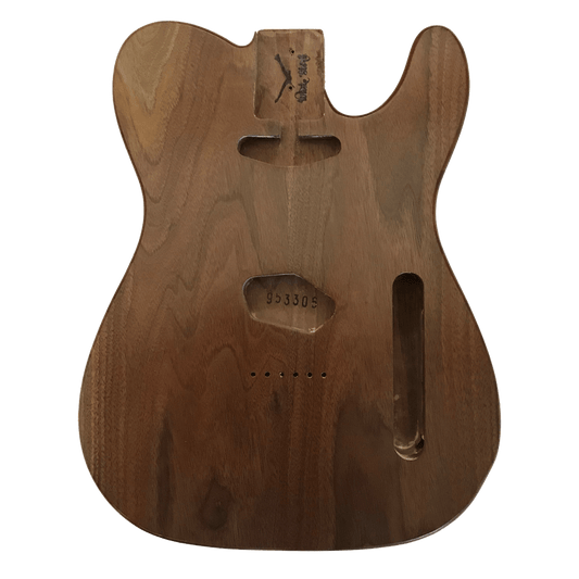 Walnut Telecaster Style Body Satin Nitro Finish 953305s - WhiteStork Guitars